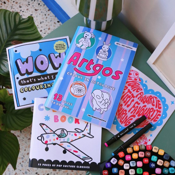 Sample SALE Colouring Books