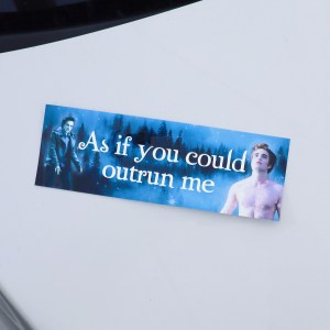 Edward Bumper Sticker - Image 2