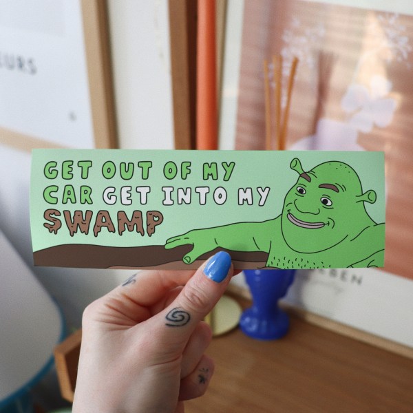 Ogre Bumper Sticker