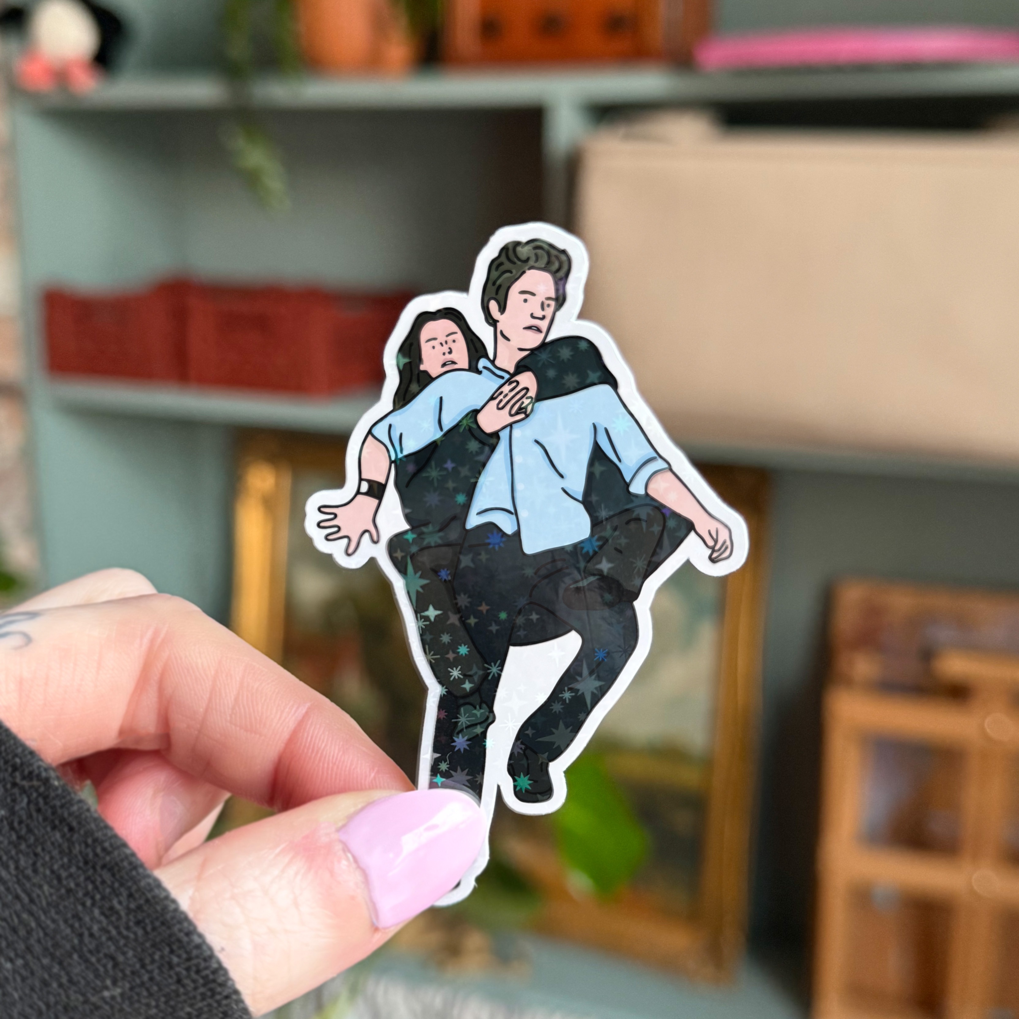 Spider Monkey Sticker - Image 1