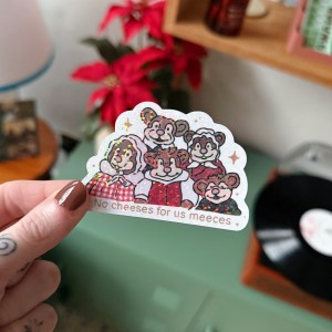 Cheeses Meeces Sticker