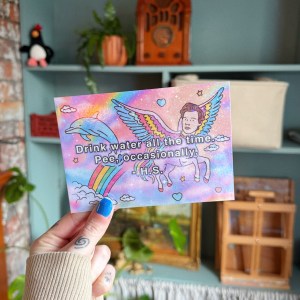 Drink Water Mini Print