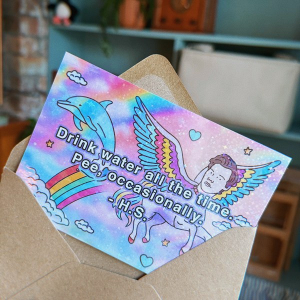 Drink Water Mini Print