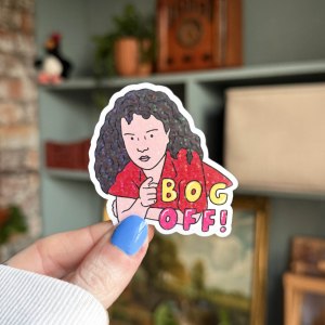 Bog Off Sticker
