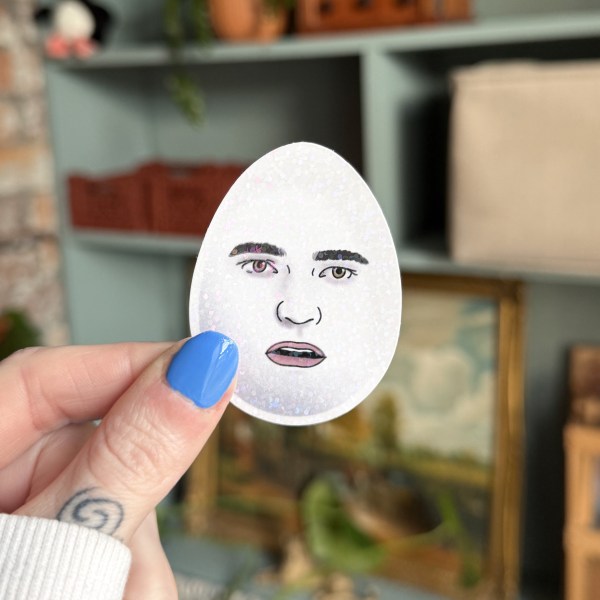 Eggward Sticker