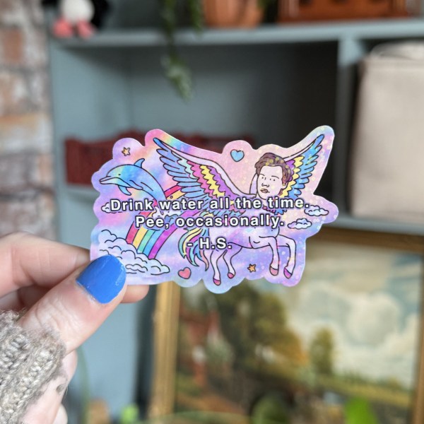 Drink Water Sticker