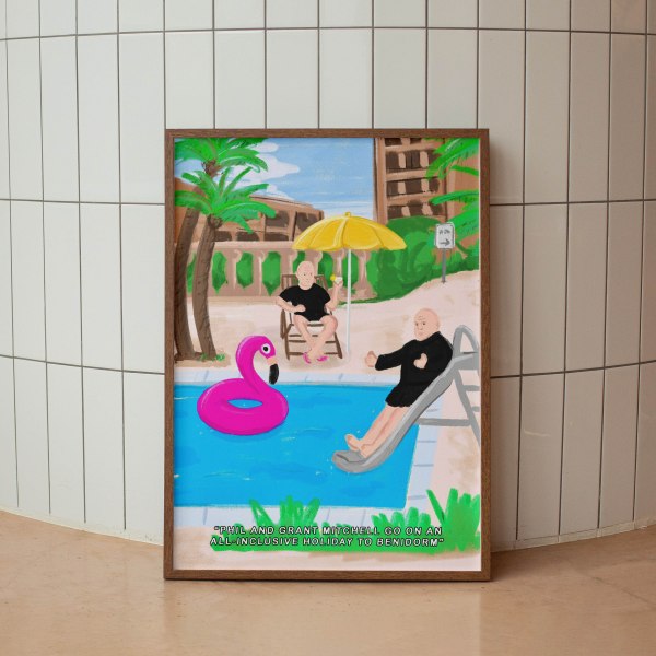 Phil and Grant Print