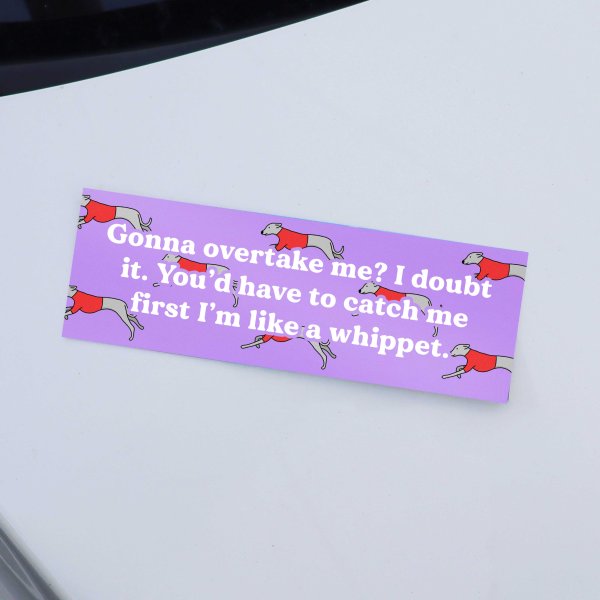 Whippet Bumper Sticker