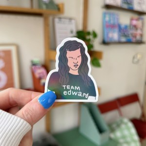 Team Edward Sticker